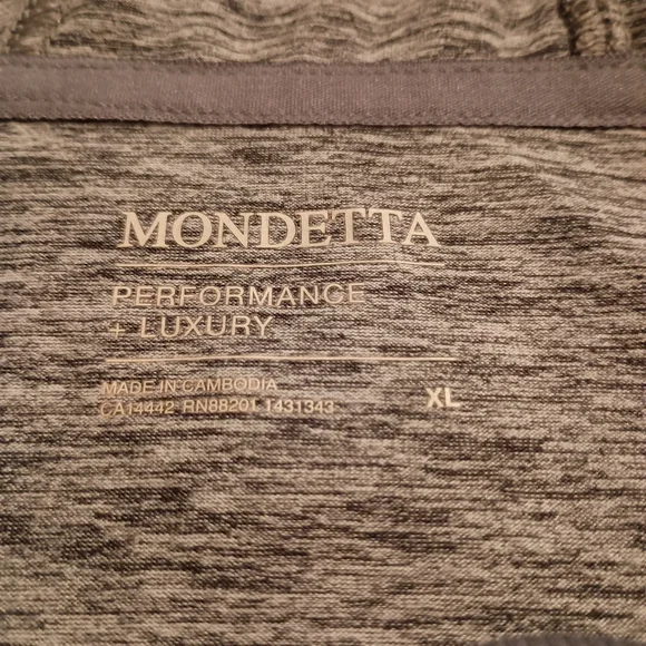 Mondetta Performance Luxury Hooded Pullover Womens Size XL Purple Grey - Picture 6 of 8